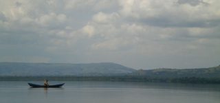 Fishing in Lake Mburo