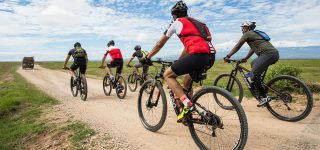 Cycling safari in Lake Mburo